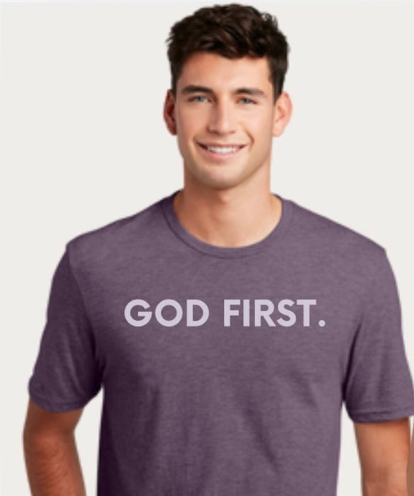 Mens God First Event Shirt