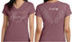 With You Always Womens Vneck T’Shirt