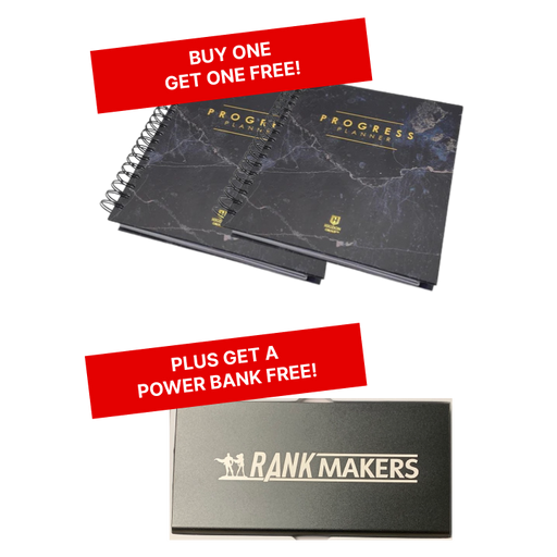 Buy One Progress Planner Get One Free + Get A Free Battery Pack!