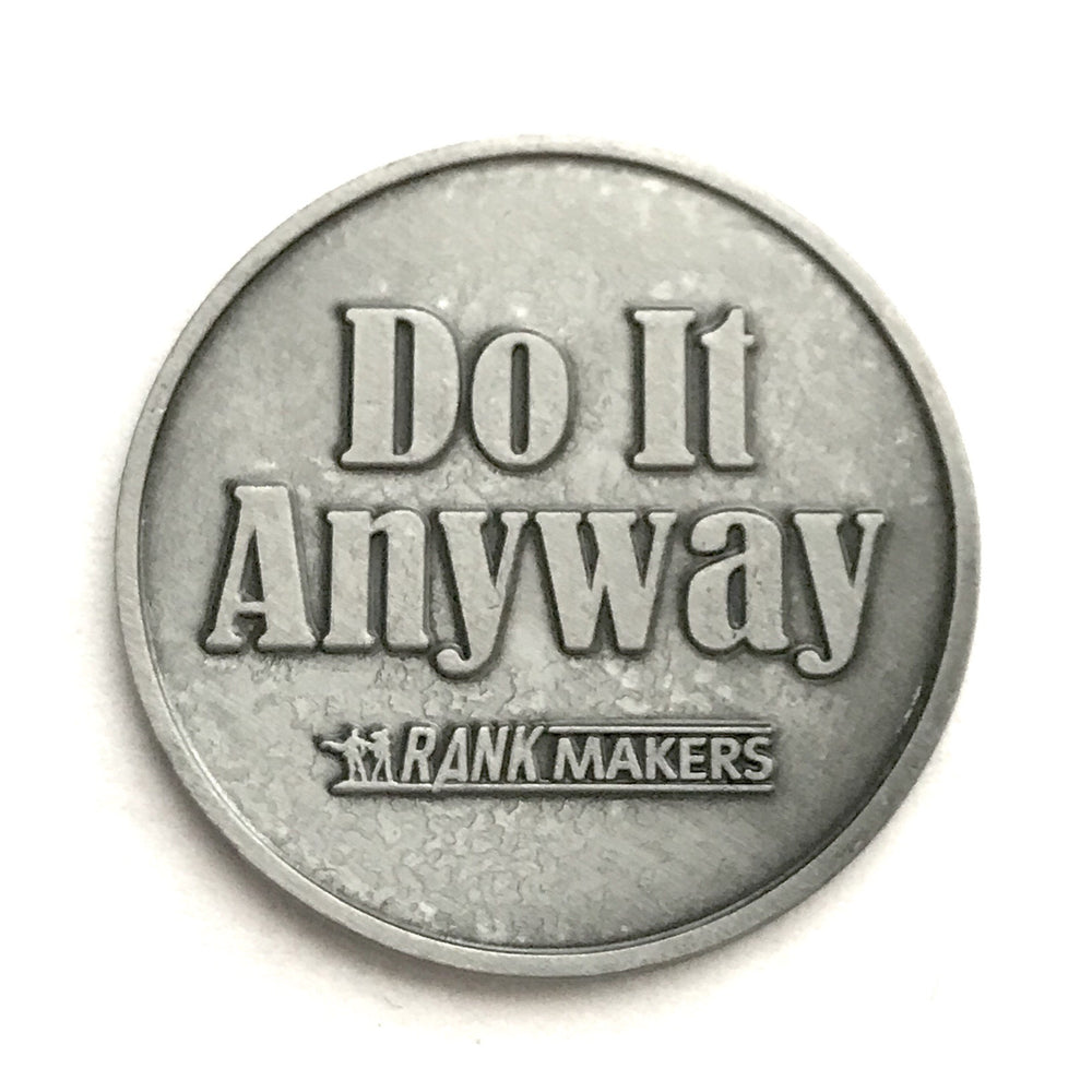 "Do it Anyway" Coin Keepsake