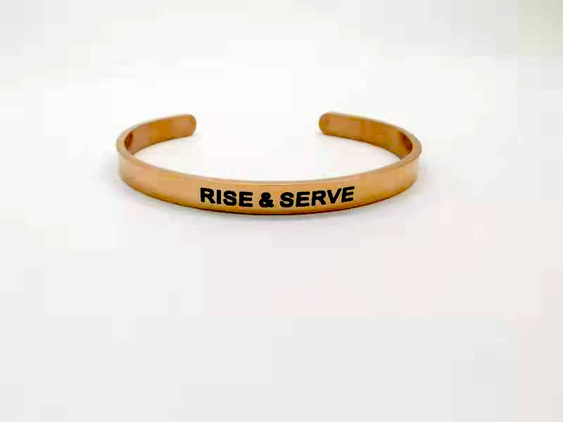 Rank Makers Rise and Serve Bracelet