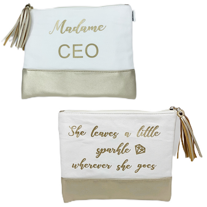 Madame CEO Makeup Bag